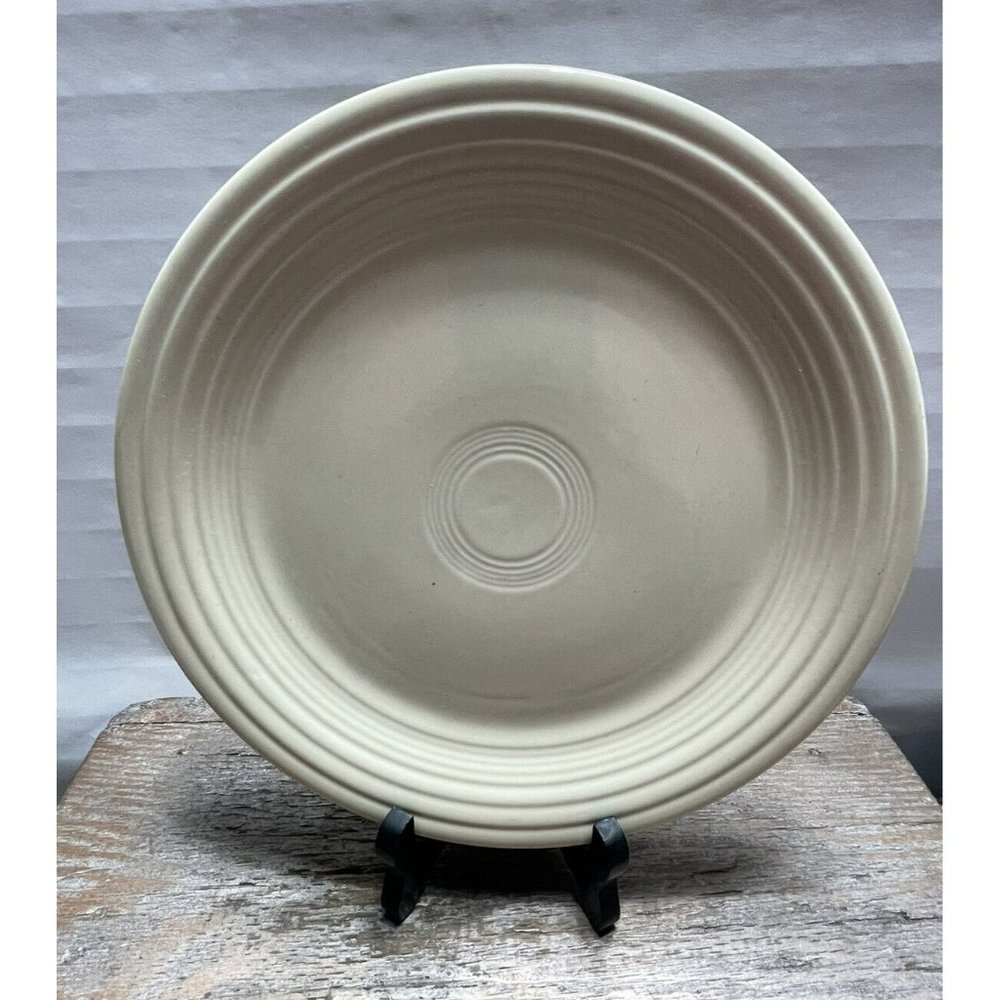 Homer Laughlin Genuine Fiesta Ware YELLOW Salad/Sandwich/Dessert plate 7 1/4"